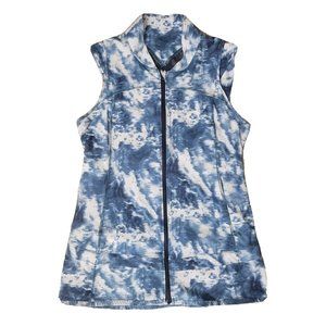 Lululemon Women's 2 Athletic Track Vest Full Zip Luxtreme Wick Stretch Lattice